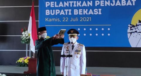 Gubernur Jawa Barat Lantik Dani Ramdan Jadi Pj Bupati Bekasi